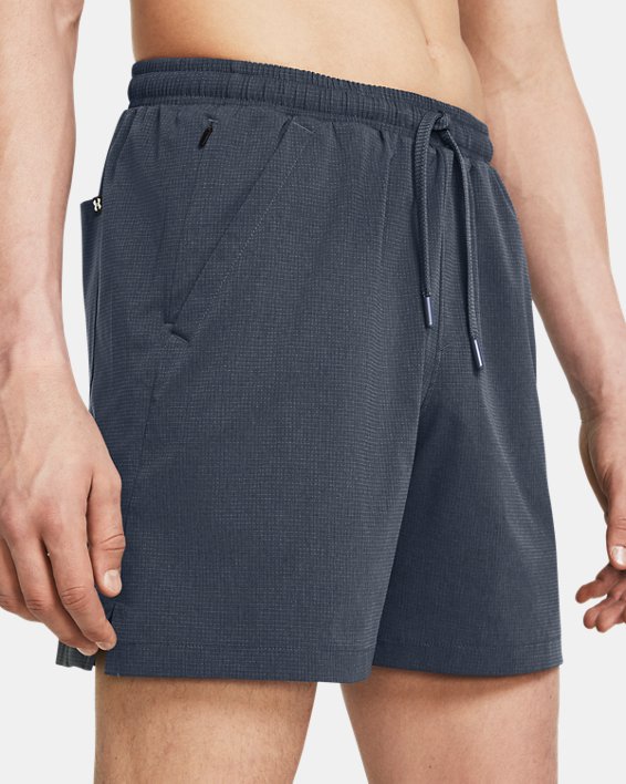 Men's UA Icon Vented Volley Shorts in Gray image number 3
